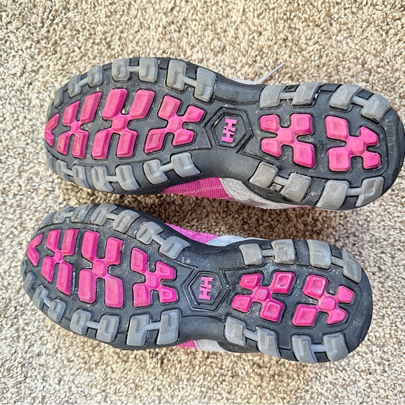 Helly Hansen womens hiking shoes sneakers size 8 pink grey gently used - Picture 8 of 8